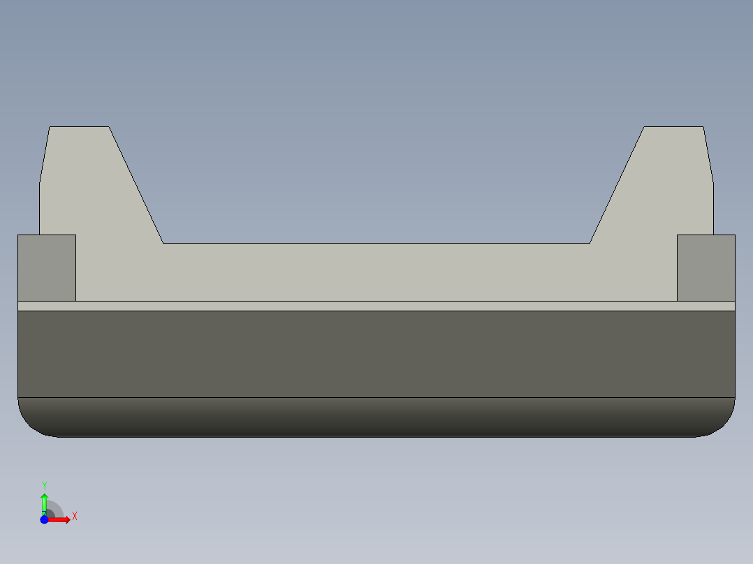 型材-BR 40X40 ANGLE BRACKET CAP KJN529007前视图