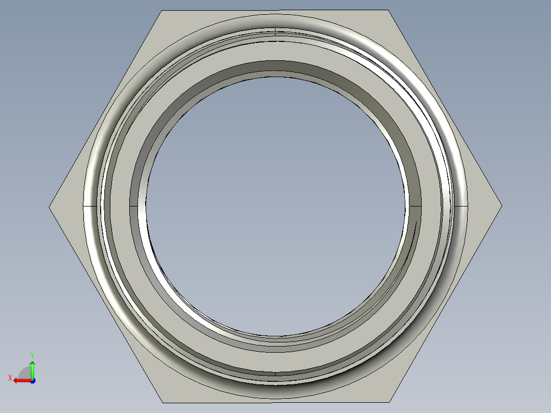 管件接头、螺纹接头、三通(15)后视图