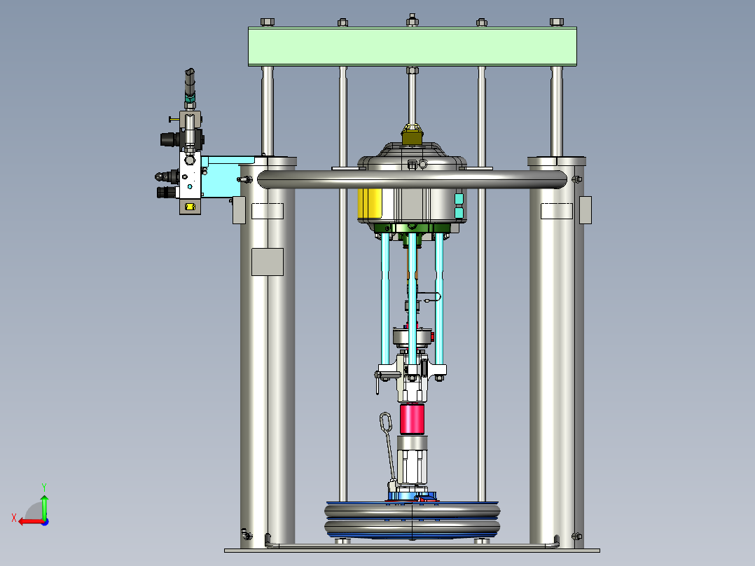 固瑞克涂胶泵igs后视图