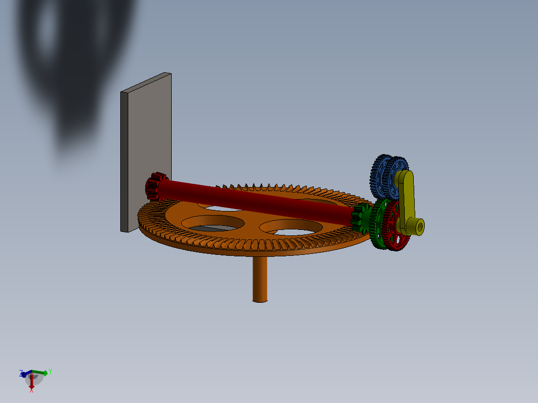 solidworks 25000 - 1<span style='color: red'>一级</span>减速器<span style='color: red'>装配图</span>
