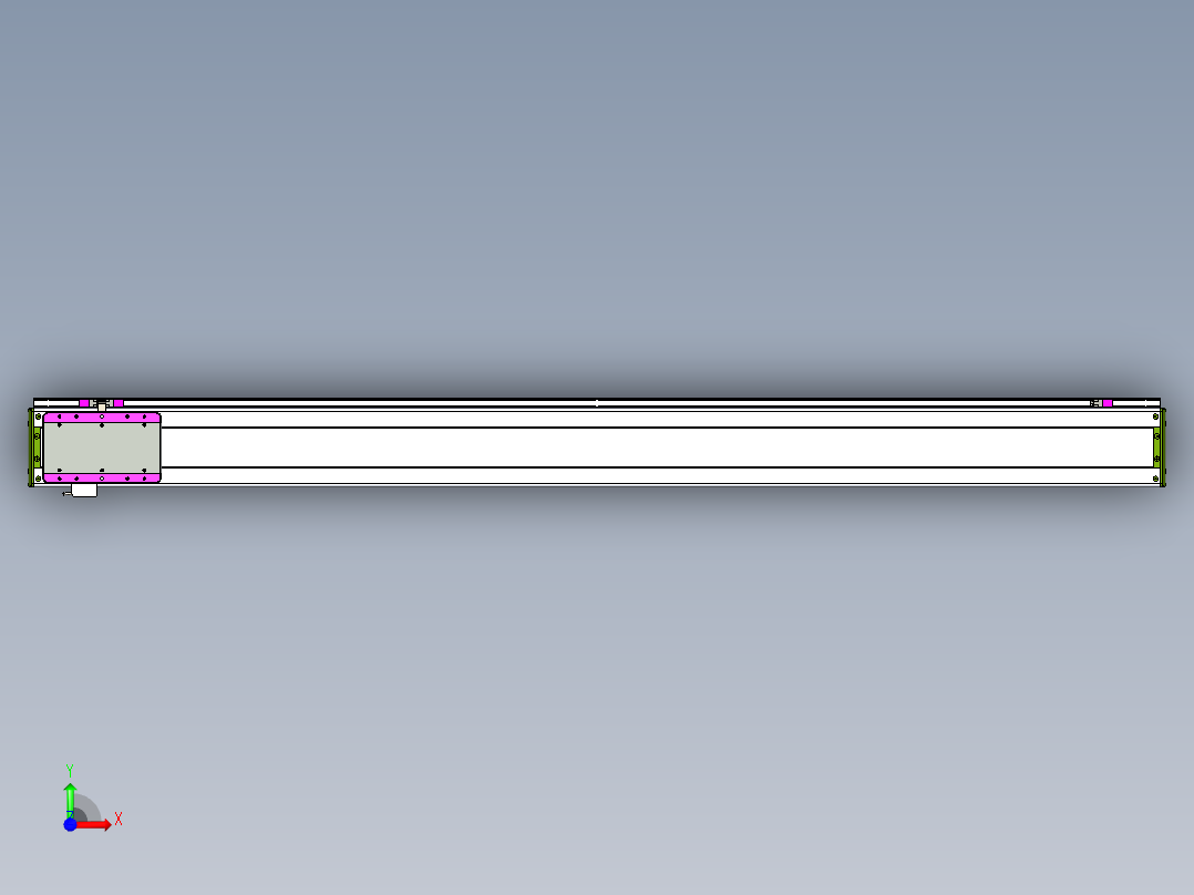 威洛博LC系列3d模型模组LC14S2Y-S1750前视图