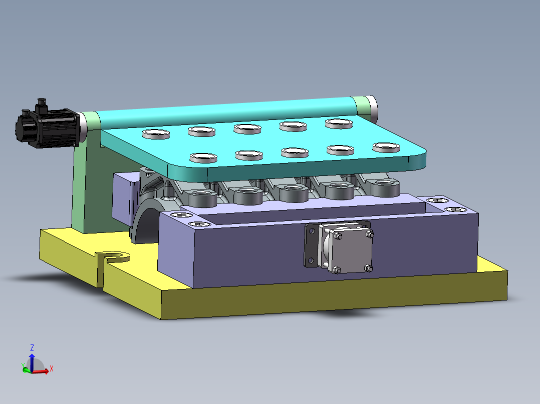 汽车<span style='color: red'>发动机</span>轴承盖钻孔夹具设计