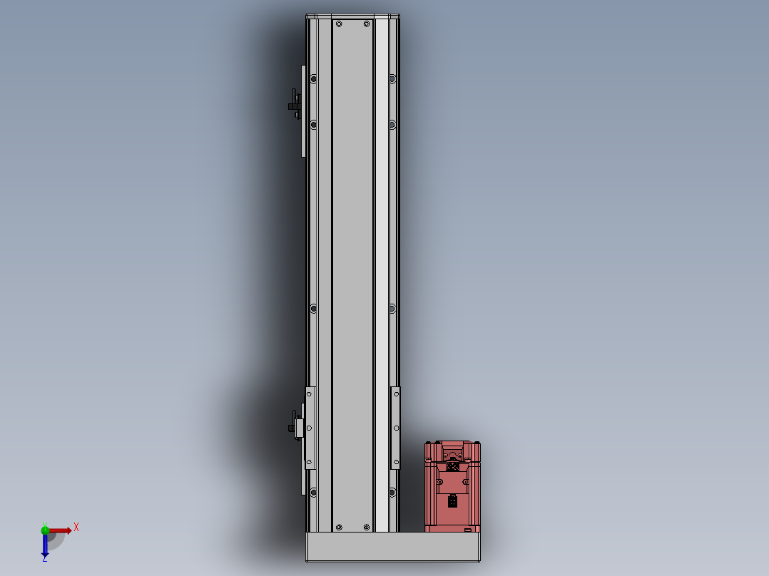 精密模组MY120-T10-350L-BL-P20B-C4-C俯视图