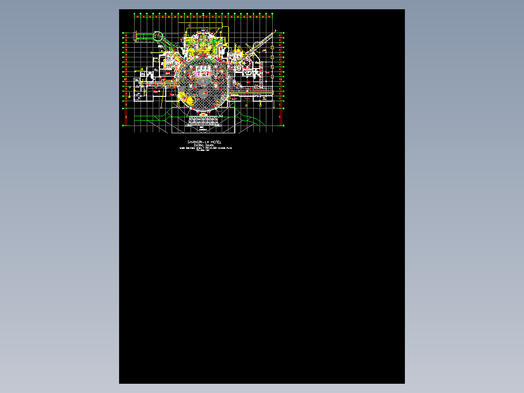 12、Wilson--中山香格里拉大堂施工图、