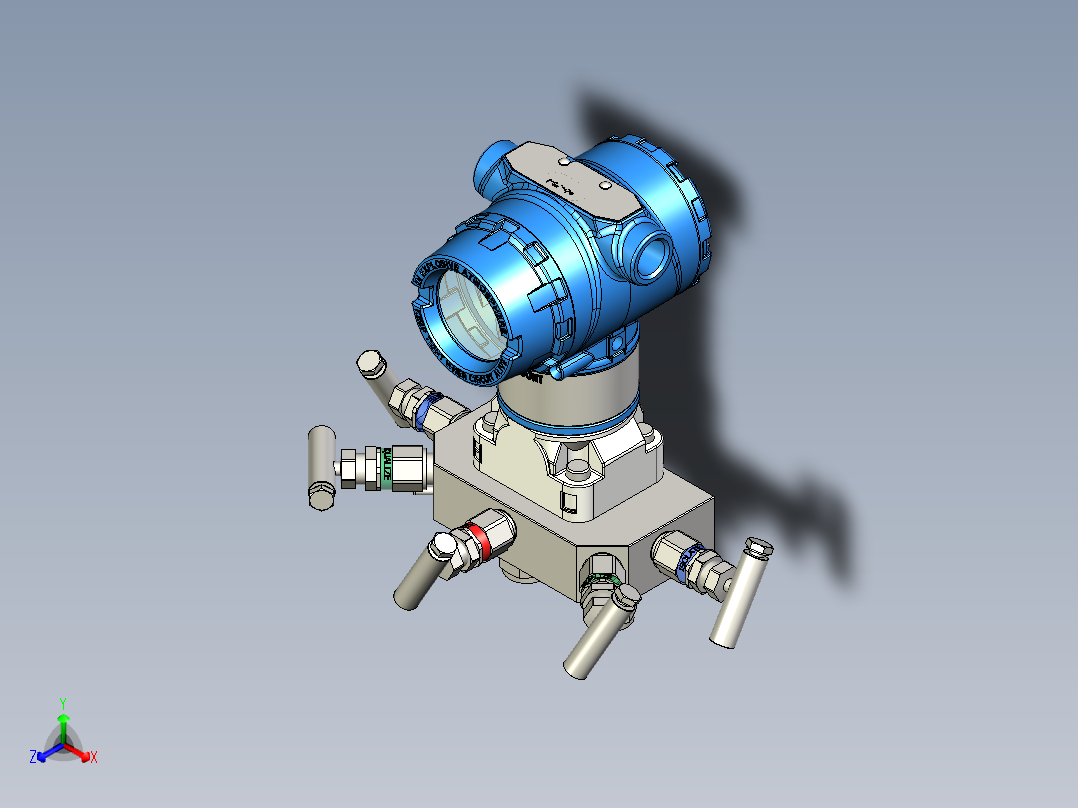 Rosemount罗斯蒙特差压变送器3051,配有罗斯蒙特5阀歧管(0305RC62B11B4L4)