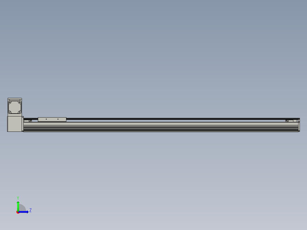CCTL模组同步带-TL135B-LU-1100左视图