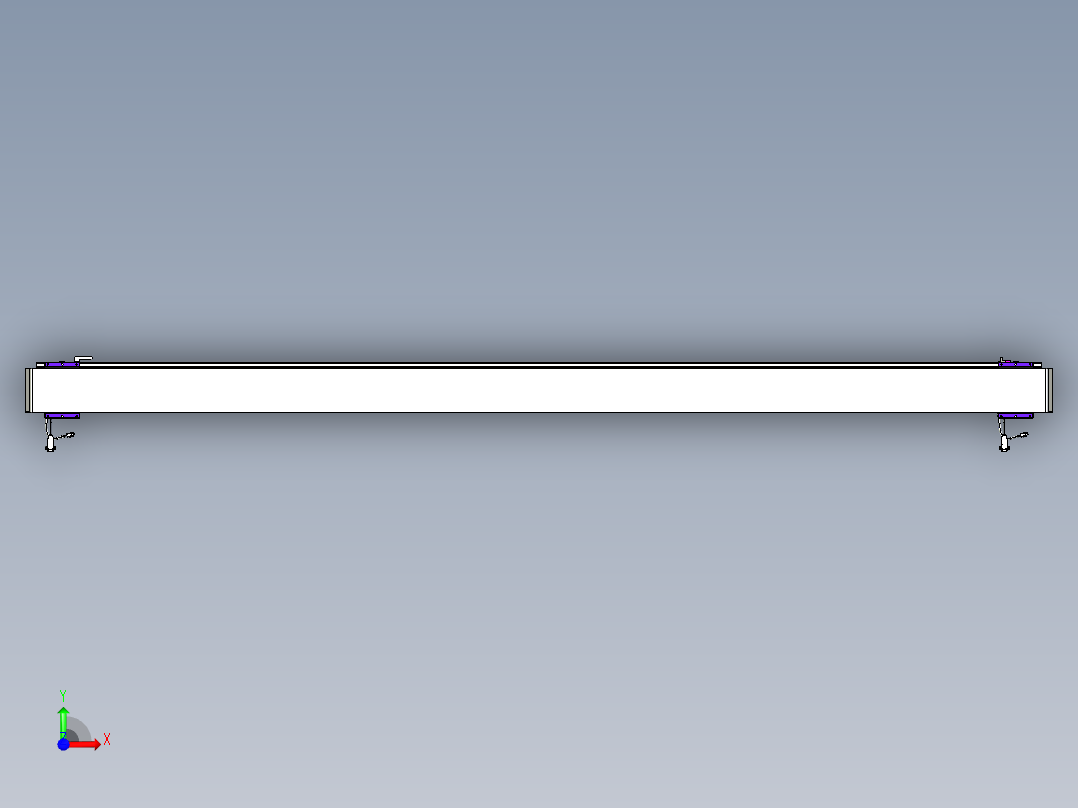 威洛博VL系列直线电机模组-2VL14S1-S2850前视图