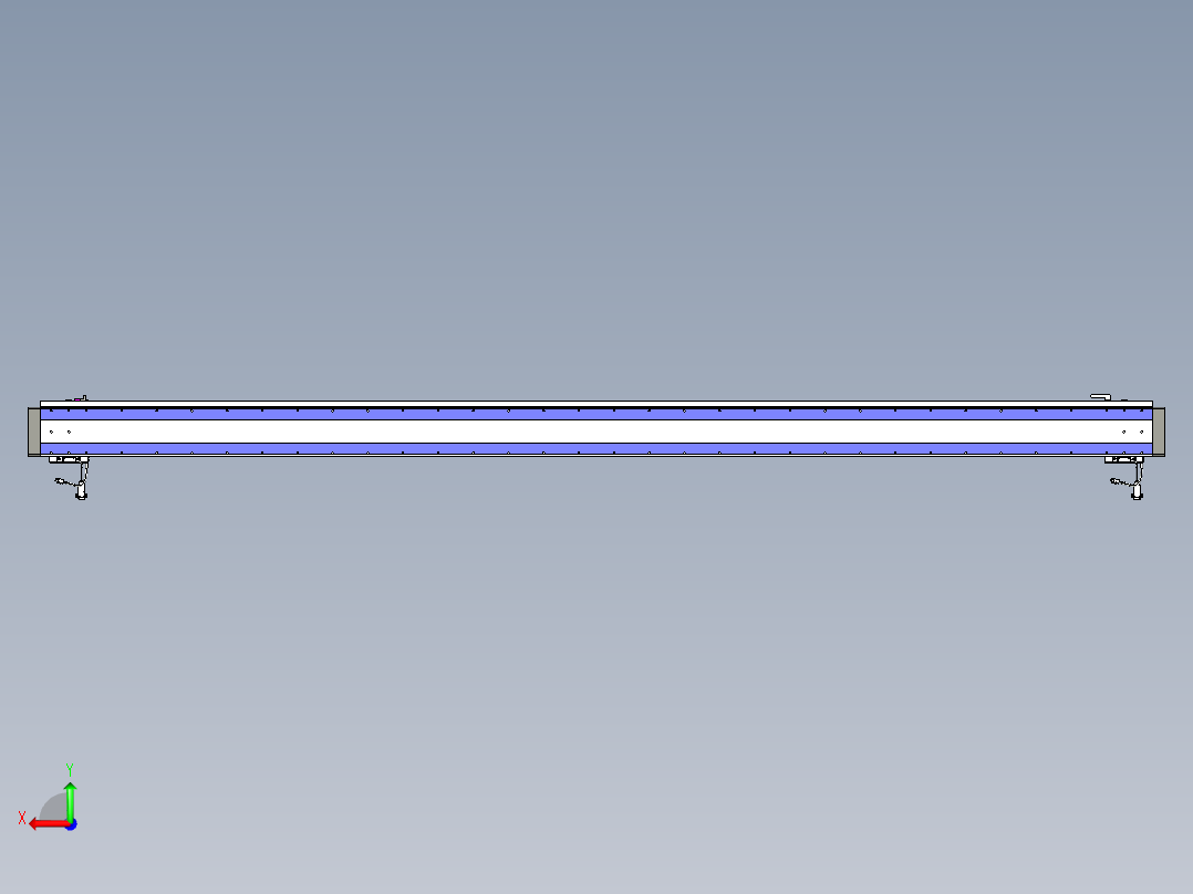 威洛博VL系列直线电机模组-2VL14S1-S2850后视图
