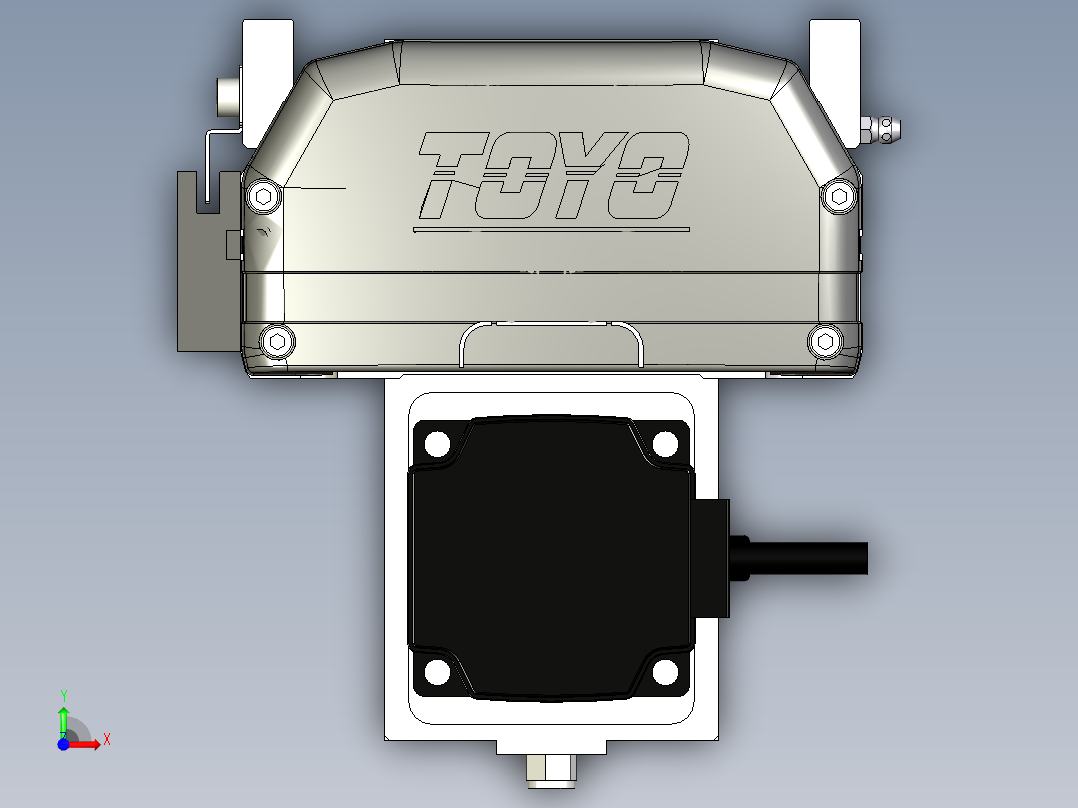 Toyo东佑达直线模组-ETH14-250-BM-200W-st前视图