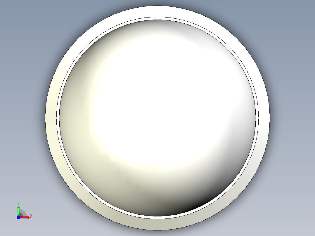 密封栓塞(不銹鋼)2288.-3D多系列多零件图纸模型前视图