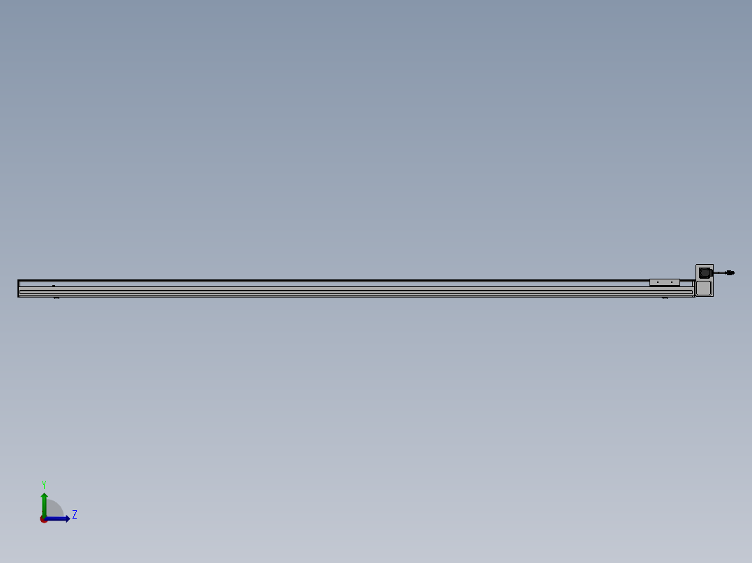 精密模组MT100-L78-2200-RU-M10-C4左视图