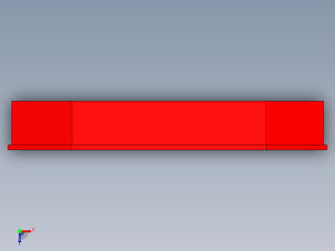超人饼干切割器俯视图