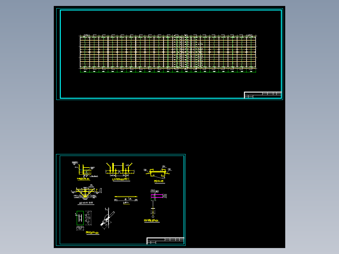 24米跨门式钢架厂房毕业设计（含建筑、结构图，答辩PPT）