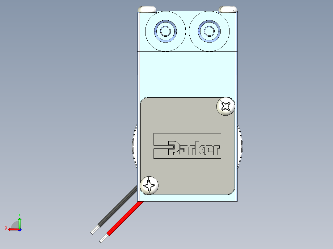 LTC 微型膜片泵（液体），最高达 650 MLPM 自由流量 (4)系列图纸后视图