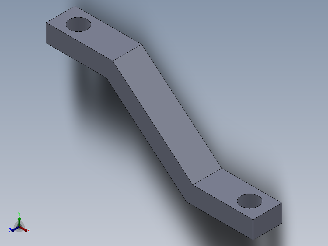 S48 摇杆正等轴测图