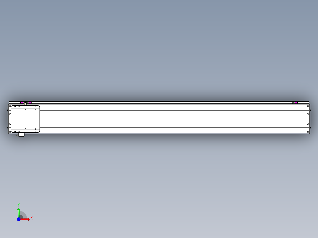 威洛博LC系列3d模型模组LC22H2Y-S1950前视图