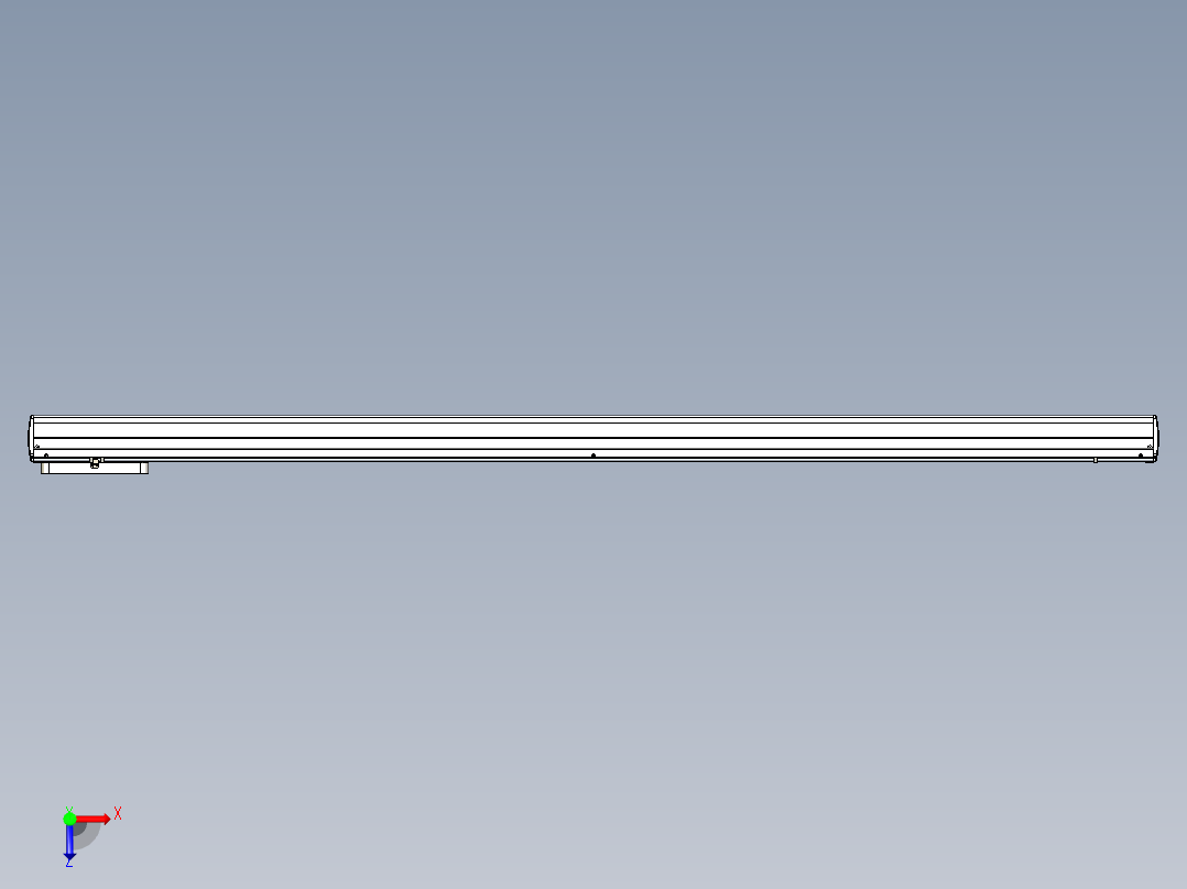 威洛博LC系列3d模型模组LC22H2Y-S1950俯视图