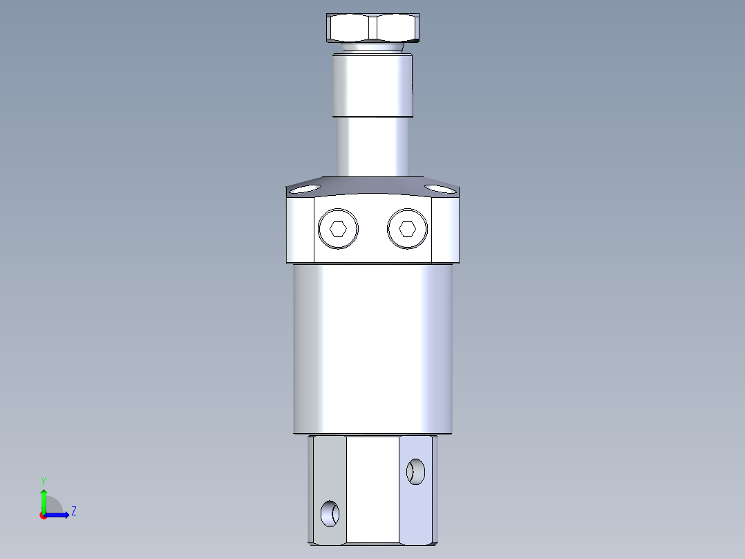 KOSMEKLHA0550-CRN多系列多零件图纸模型左视图