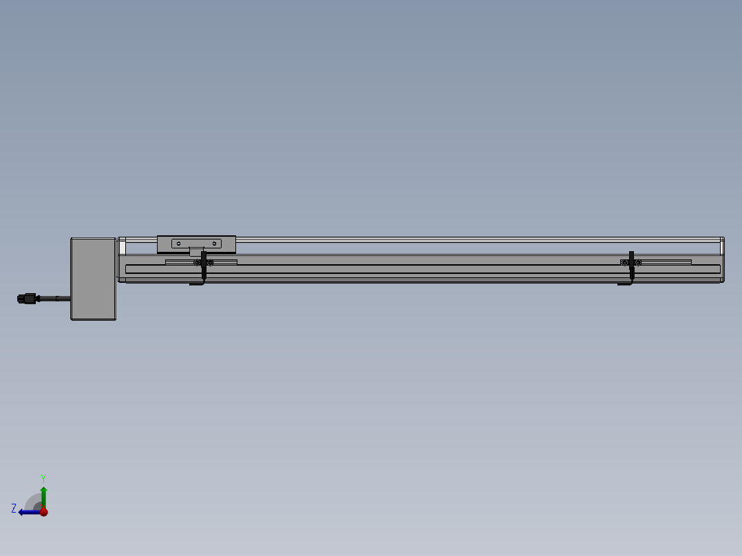 精密模组MT100-L78-600-RD-M10-C4右视图