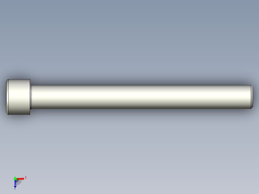 螺钉-DIN_912-M16x150.stp俯视图