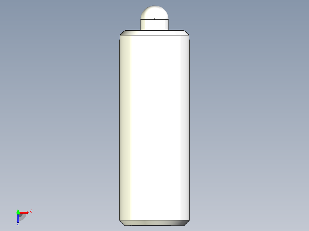 定位柱(防塵環)2206-3D多系列多零件图纸模型俯视图