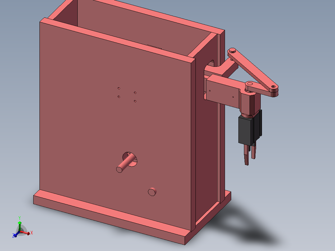 凸轮<span style='color: red'>机械手</span>（可转向）