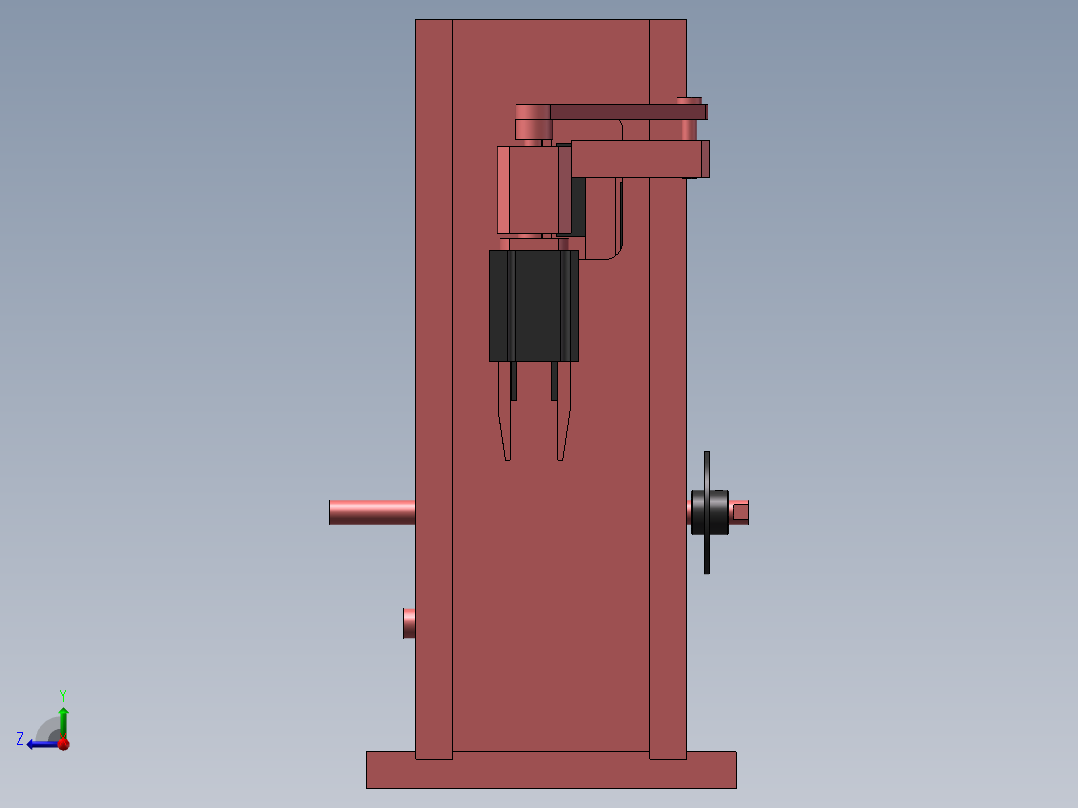 凸轮机械手（可转向）右视图