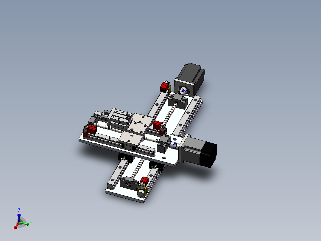 两<span style='color: red'>轴丝</span><span style='color: red'>杆</span>型十字<span style='color: red'>滑</span><span style='color: red'>台</span>3d图纸 +cad图 XY机械手丝<span style='color: red'>杆</span>型<span style='color: red'>模组</span><span style='color: red'>滑</span><span style='color: red'>台</span>3d模型
