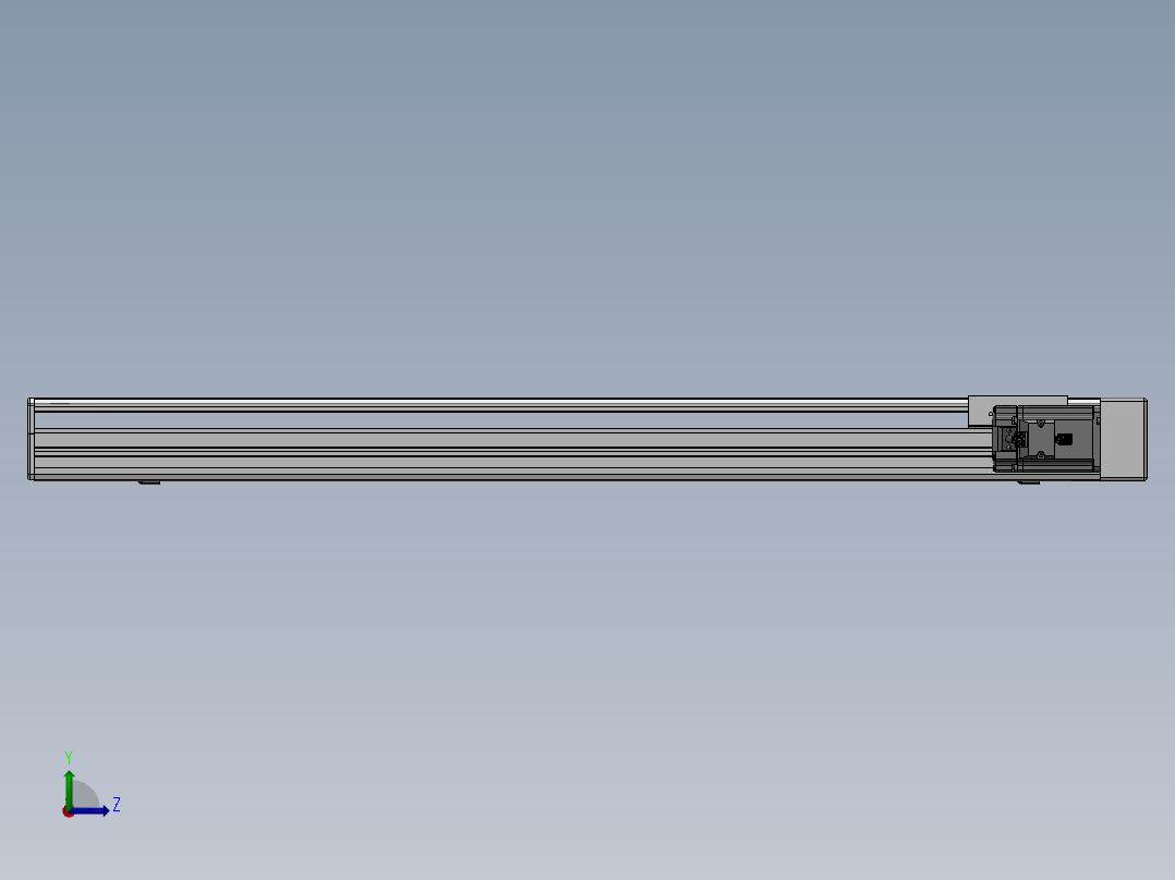 精密模组MY130-T10-800L-BR-P20B-C4-C左视图