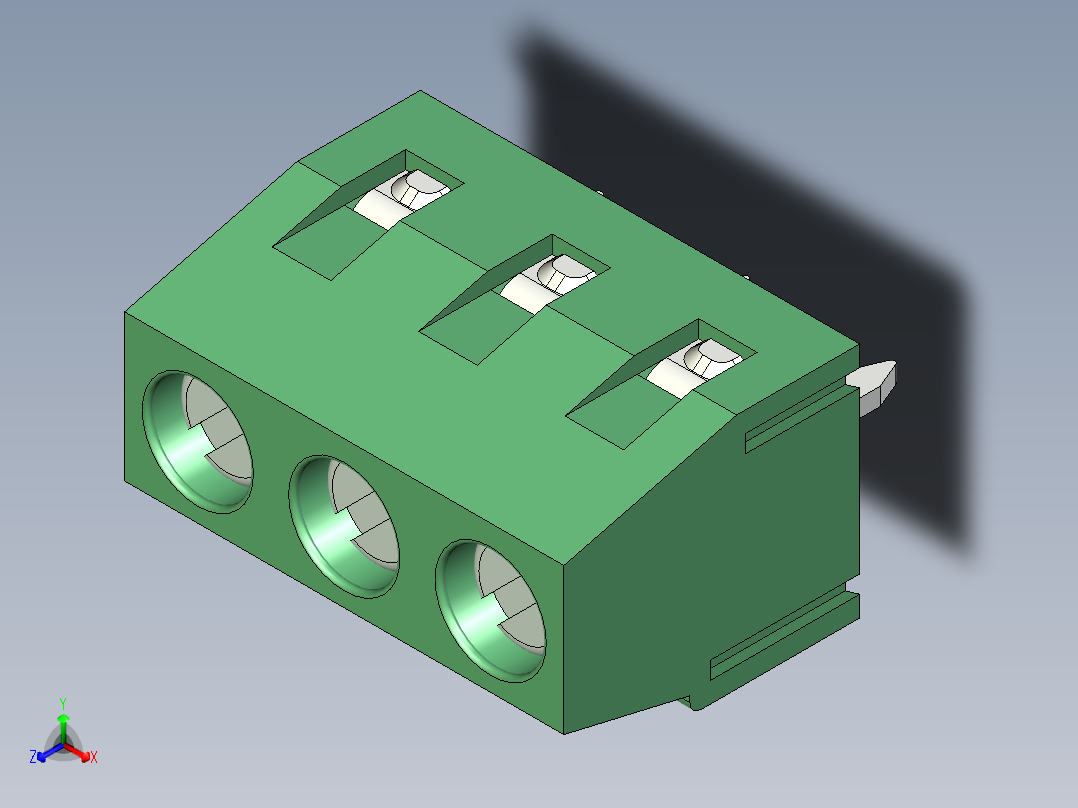 DG127-5.0-03P-14正等轴测图