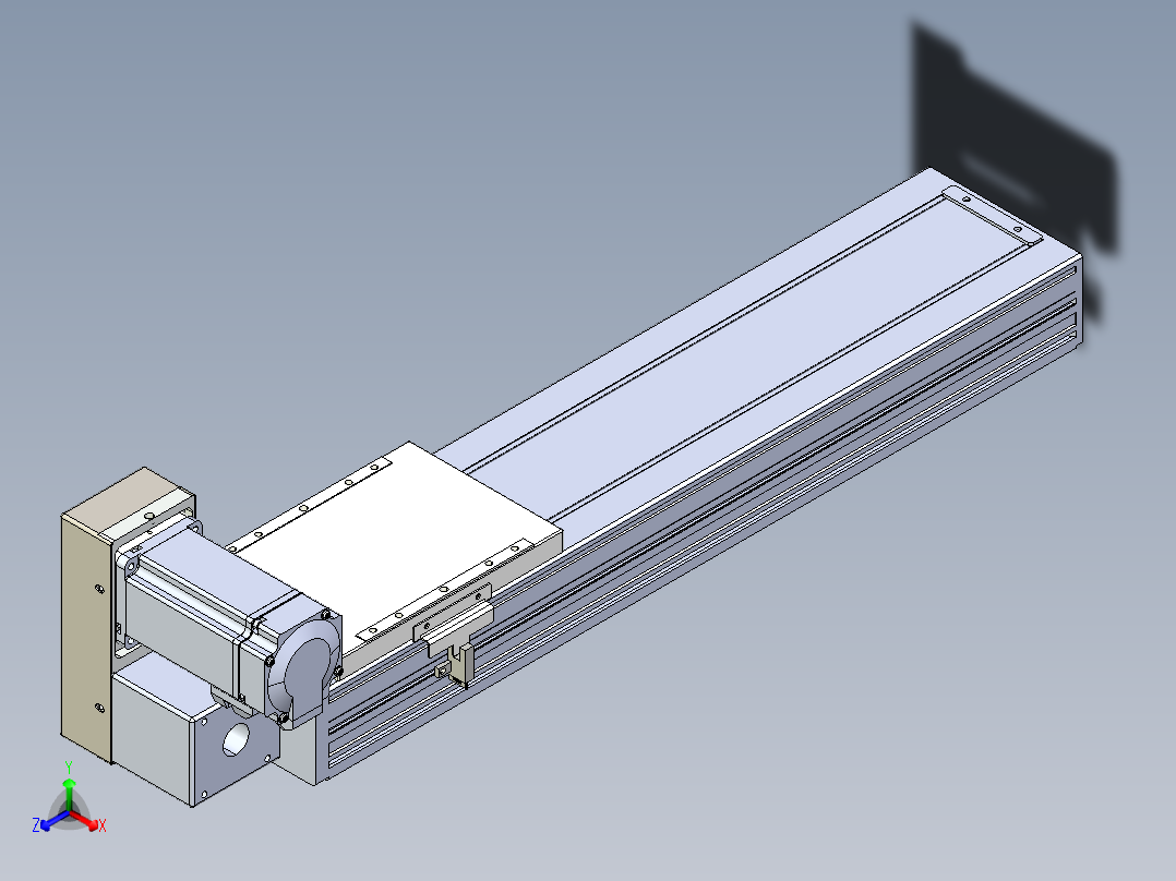 同步带全封闭直线模组TPA-HCB-120D-90-L350-LU-C-P40-N3