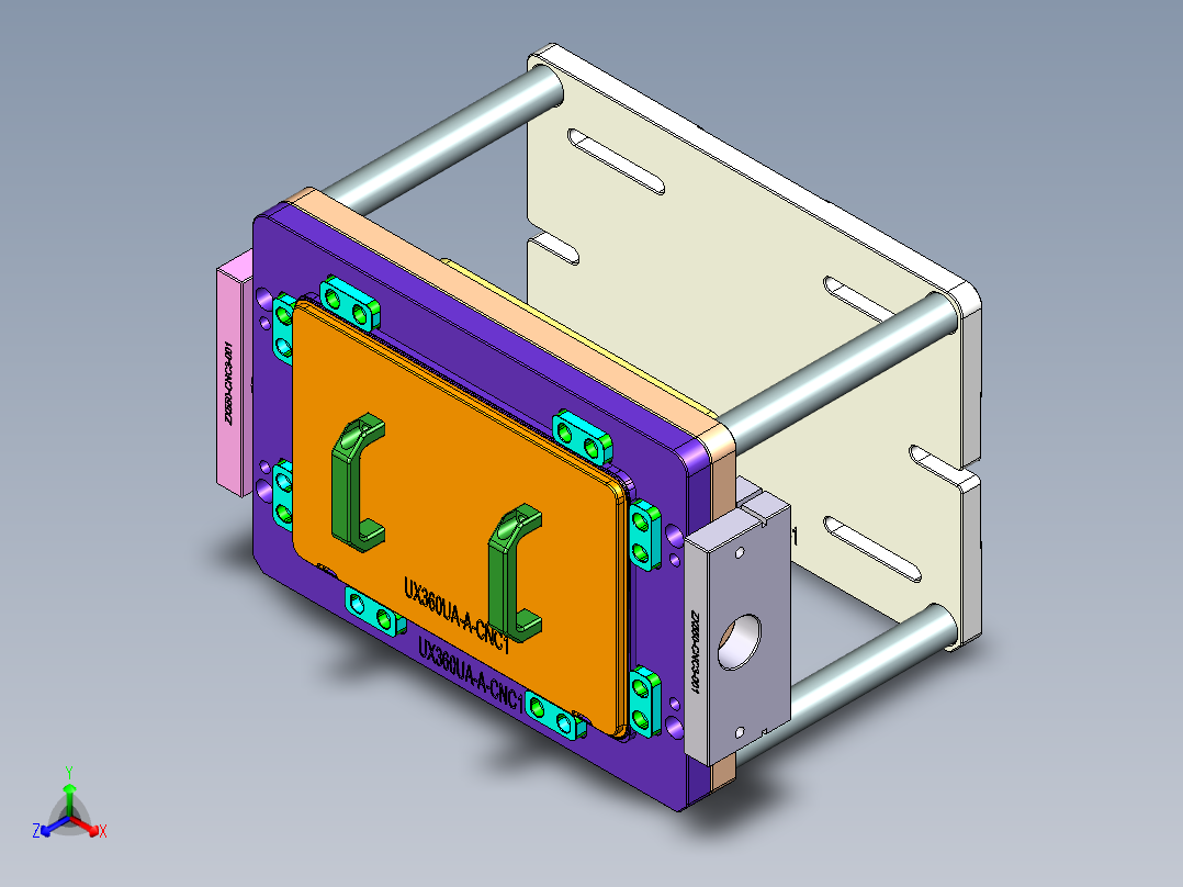 UX360UA-A-CNC1-2016-1-21正等轴测图