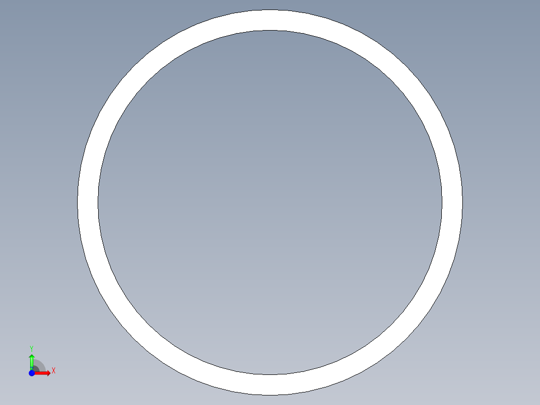 圓線彈簧(75%壓縮量)WY-3D多系列多零件图纸模型前视图