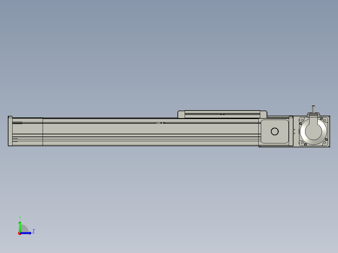 欧规系列-LB8-L75-S400-BL-ZP75-C3左视图