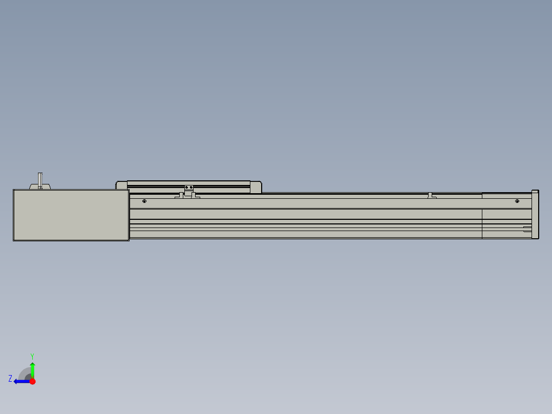 欧规系列-LB8-L75-S400-BL-ZP75-C3右视图