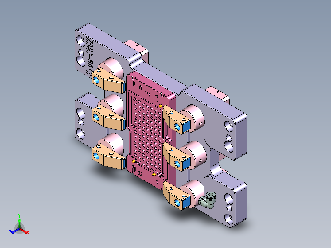 Siva-CNC2-0615正等轴测图