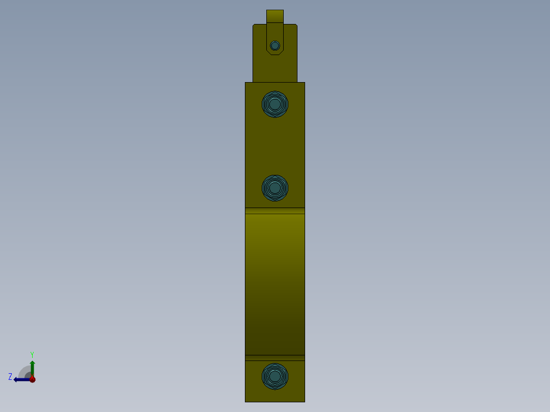 支架 (22)右视图