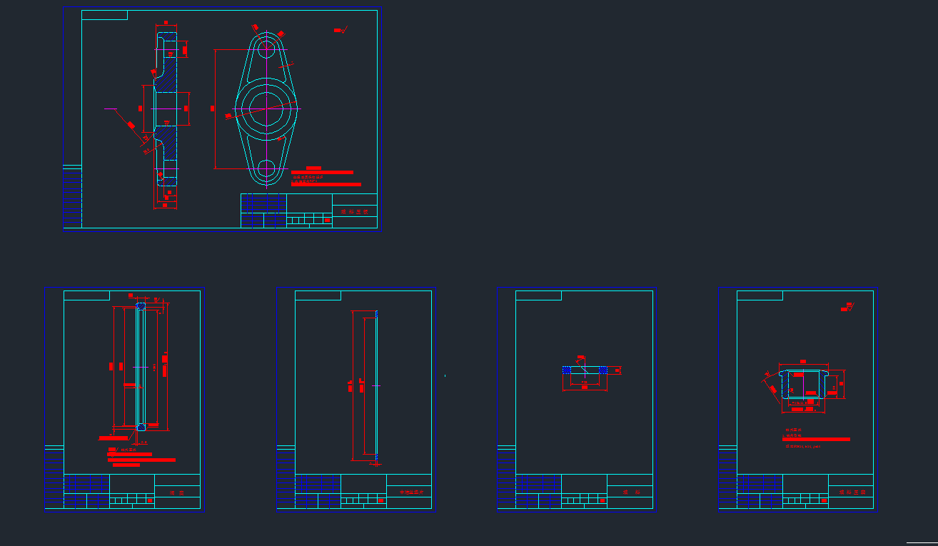 PN40DN300双缸气动弹性单闸板闸阀设计 CAD图纸 说明书