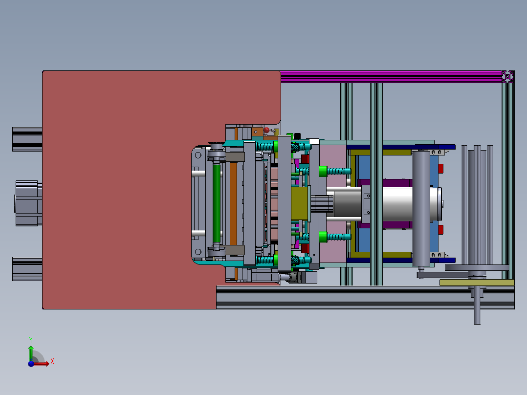 牙刷全自动成型包装一体机sw12前视图