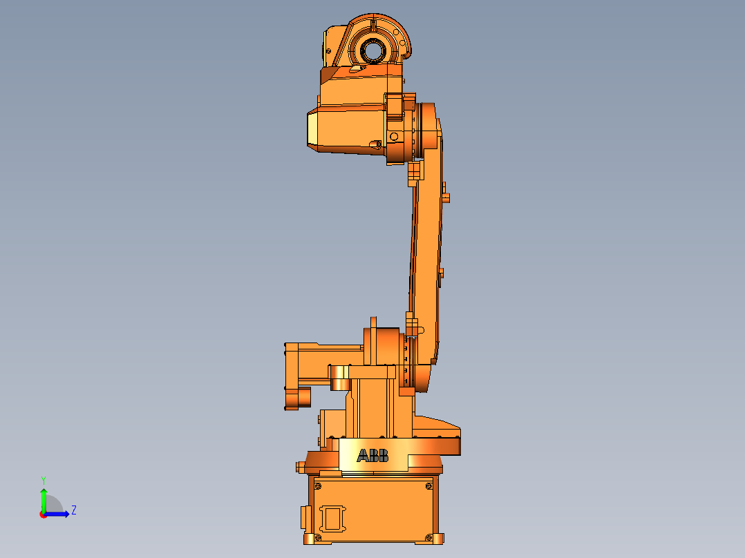 ABB  IRB 1520左视图