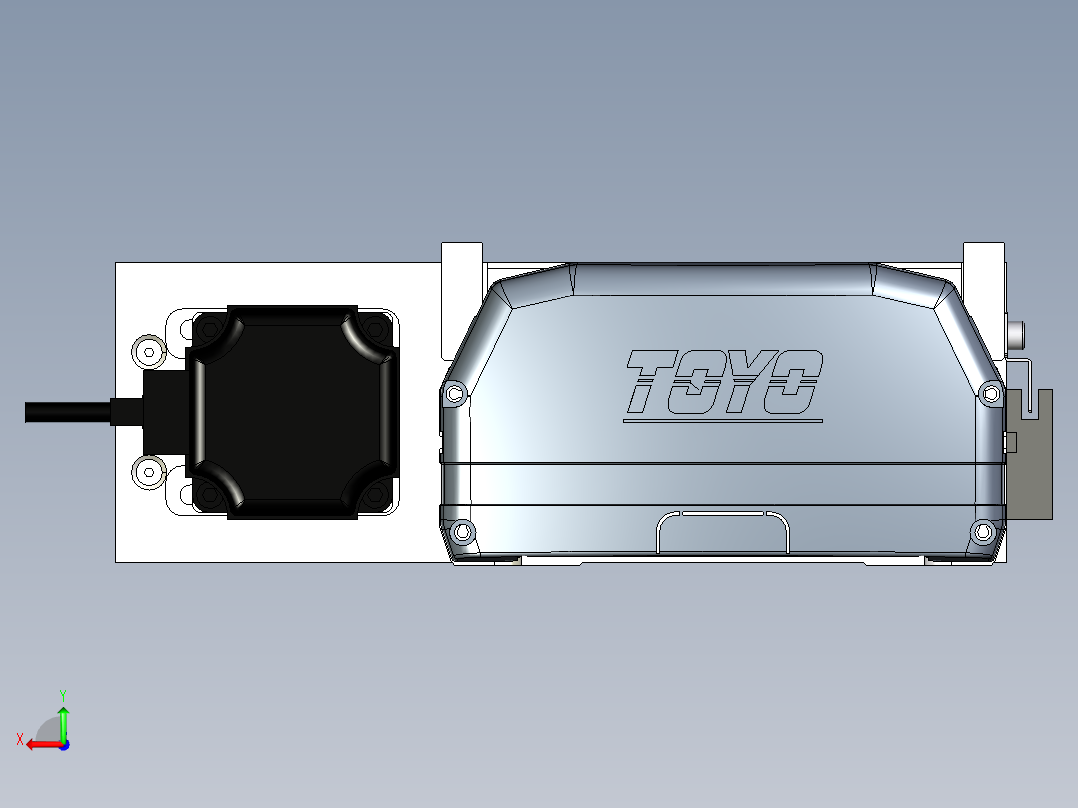 Toyo东佑达直线模组-ETH17-300-BL-M40后视图