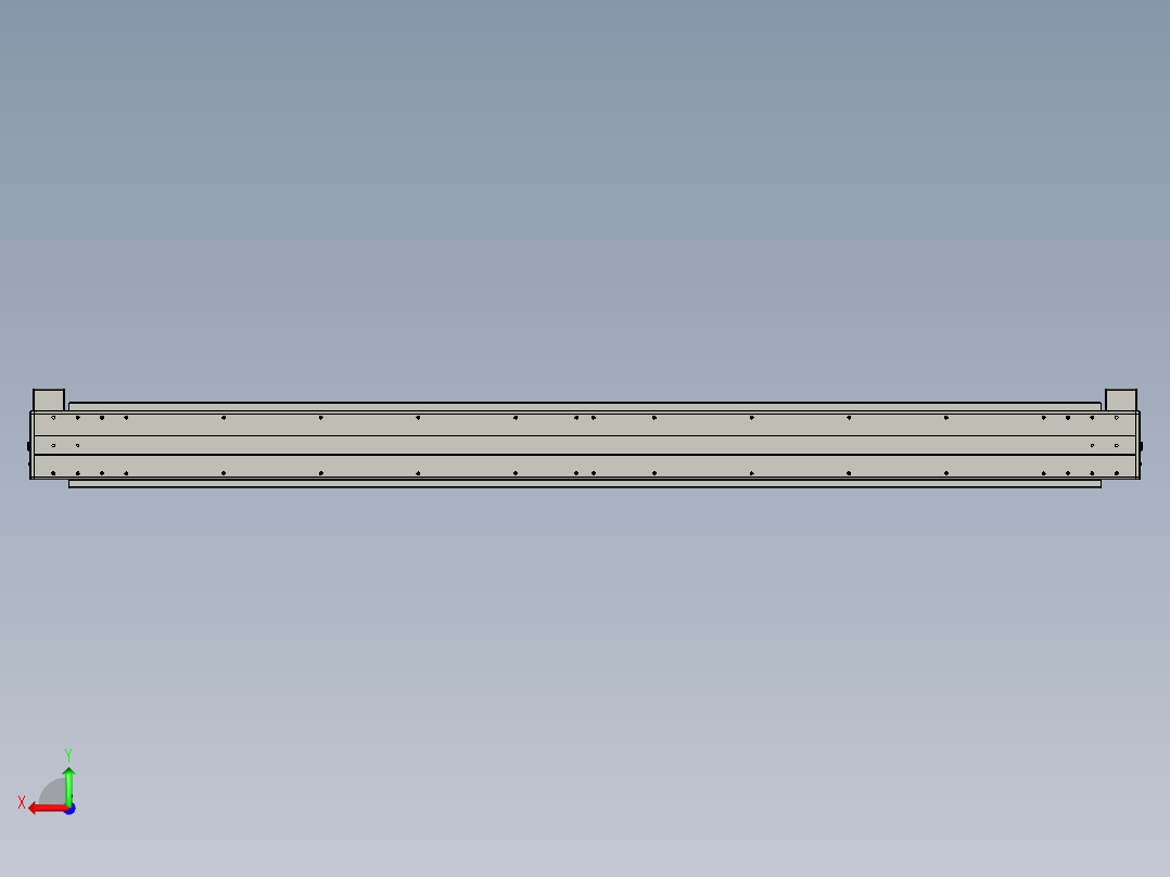 威洛博双电机滑台-VBC14S2-L50-S1700-BU-P40-C6后视图