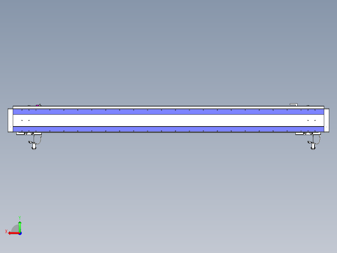 威洛博VL系列3d模型模组2VL17E2Y-S1800后视图