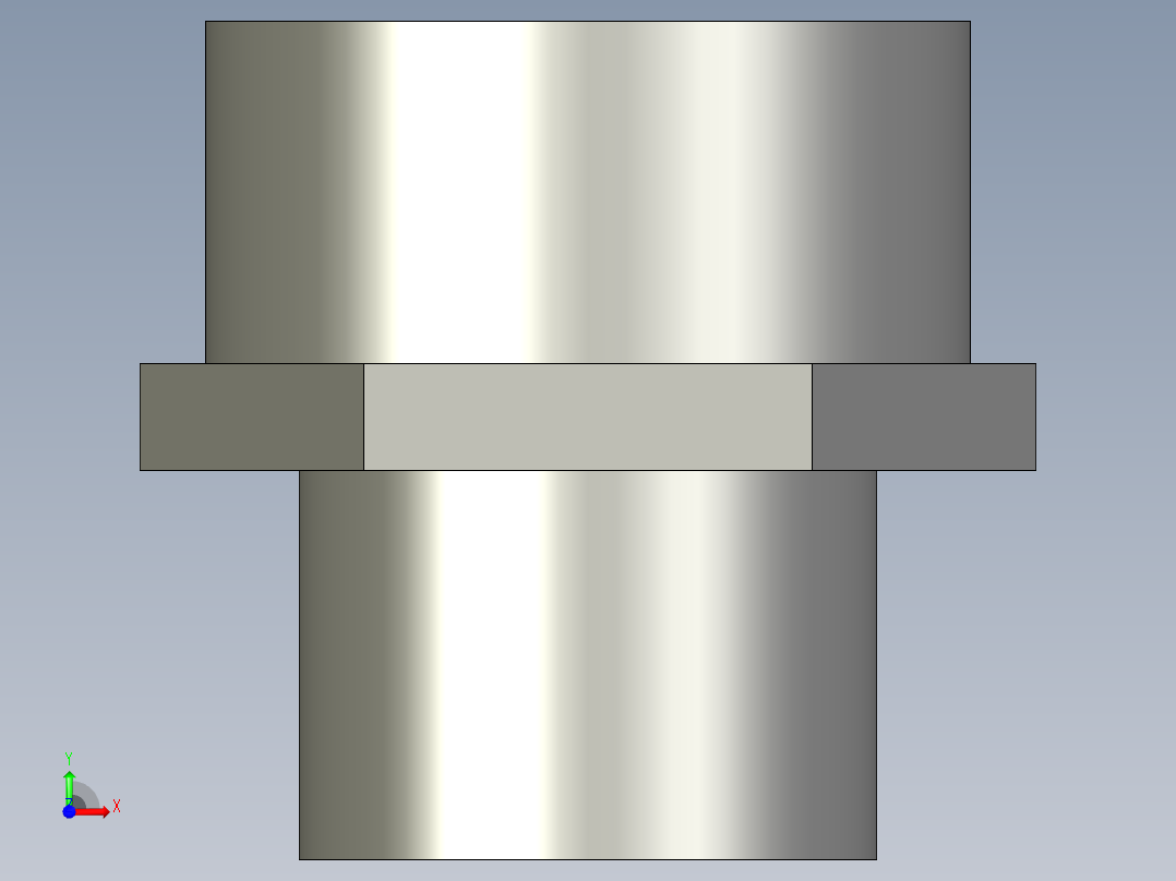船舶管路系统SeaCor_PVC-SS_SPIGxFPT_37J178012_1.25in前视图