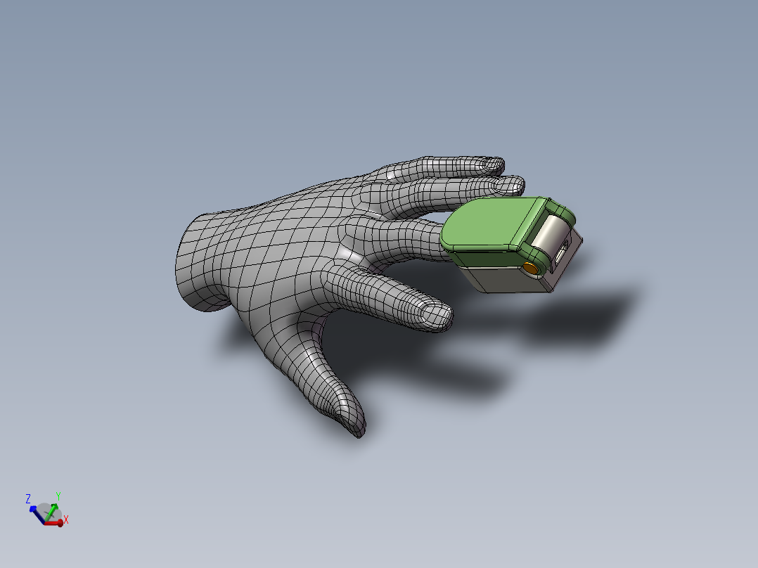 血氧仪脉搏仪手指夹式