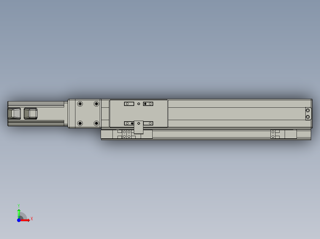 VF丝杆传动-一般环境VT4-L12-C-S200-BC-P10-C4前视图