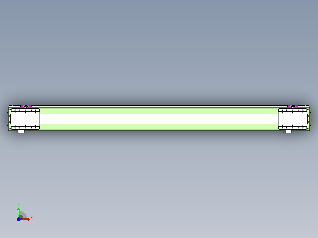威洛博LC系列3d模型模组2LC17E2Y-S1700前视图