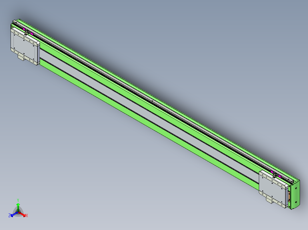 威洛博LC系列3d模型模组2LC17E2Y-S1700正等轴测图
