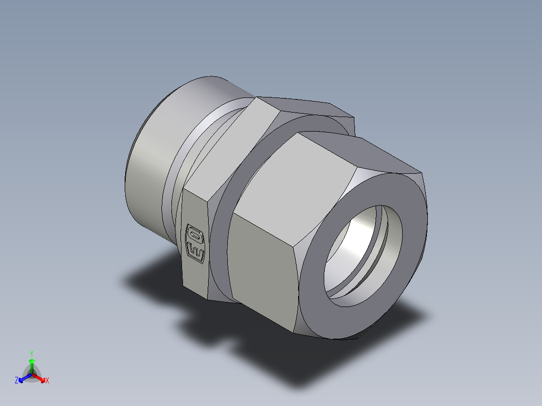 卡套式工业通用硬管接头EO_Male_Stud_connector_GE22LR171