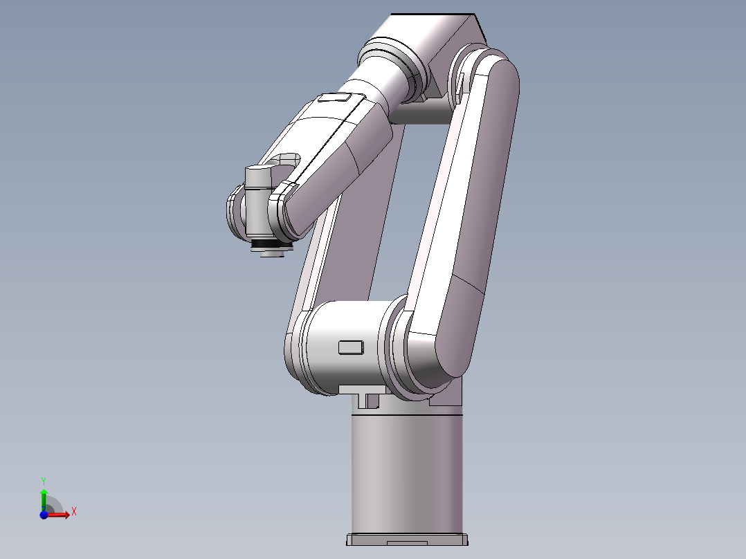六轴机械手前视图